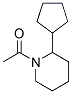 Piperidine,1-acetyl-2-cyclopentyl-(9ci) Structure,61423-17-4Structure