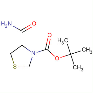 (R)-tert-butyl 4-carbamoylthiazolidine-3-carboxylate Structure,61434-85-3Structure