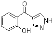 4-(2-Hydroxybenzoyl)pyrazole Structure,61466-41-9Structure