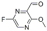 (9CI)-6-氟-3-甲氧基-吡嗪羧醛结构式_614730-20-0结构式