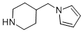(9CI)-4-(1H-吡咯-1-甲基)-哌啶结构式_614746-07-5结构式