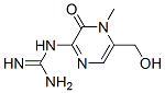 N-(3,4-二氢-5-羟基甲基-4-甲基-3-氧代吡嗪-2-基)胍结构式_61481-34-3结构式