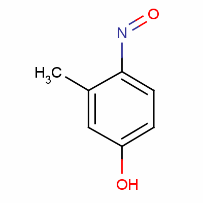 P-亚硝基间甲酚结构式_615-01-0结构式