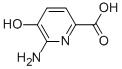 6-氨基-5-羟基-2-吡啶羧酸结构式_61548-53-6结构式