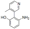(9CI)-3-氨基-2-(4-甲基-3-吡啶)-苯酚结构式_615572-95-7结构式