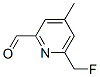 (9ci)-6-(氟甲基)-4-甲基-2-吡啶羧醛结构式_615580-34-2结构式