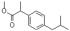 Methyl 2-(4-isobutylphenyl)propanoate Structure,61566-34-5Structure