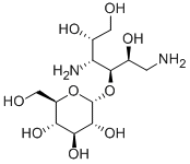 1,4-Diamino-1,4-dideoxy-3-o-(α-d-glucopyranosyl)-d-glucitol Structure,61566-57-2Structure