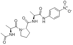 Ac-ala-pro-ala-pna结构式_61596-39-2结构式