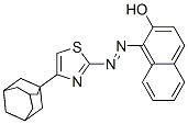 1-[4-(1-金刚烷)-2-噻唑氮杂]-2-萘酚结构式_61601-59-0结构式