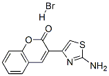 3-(2-氨基-1,3-噻唑)-2h-色烯-2-酮氢溴酸结构式_61636-28-0结构式