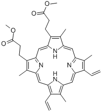 间卟啉二甲酯结构式_6164-53-0结构式