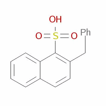 (苯基甲基)萘磺酸结构式_61702-93-0结构式
