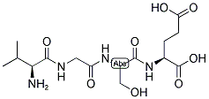 L-缬氨酰甘氨酰-L-丝氨酰-L-谷氨酸结构式_61756-22-7结构式