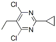 (9CI)-4,6-二氯-2-环丙基-5-乙基嘧啶结构式_617716-32-2结构式