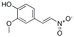 2-Methoxy-4-(2-nitro-vinyl)-phenol;1-(4-HYDROXY-3-METHOXYPHENYL)-2-NITROETHENE Structure,6178-42-3Structure