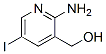 (2-氨基-5-碘-3-吡啶)-甲醇结构式_618107-90-7结构式