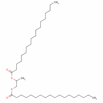 丙二醇二硬脂酸酯结构式_6182-11-2结构式