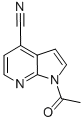 1-乙酰基-4-氰基-7-氮杂吲哚结构式_618446-36-9结构式