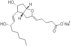 前列腺素 I2钠盐结构式_61849-14-7结构式