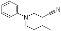 3-(丁基苯氨基)丙腈结构式_61852-40-2结构式