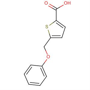 5-(苯氧基甲基)噻吩-2-羧酸结构式_61855-05-8结构式