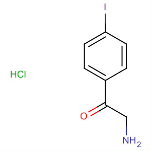 2-氨基-1-(4-碘苯基)乙酮盐酸盐结构式_61858-41-1结构式