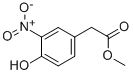 2-(4-羟基-3-硝基苯基)乙酸甲酯结构式_61873-93-6结构式