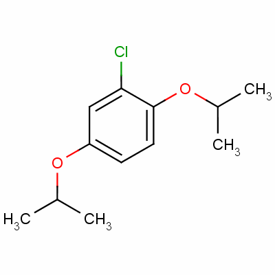 2-Chloro-1,4-bis(1-methylethoxy)benzene Structure,61886-39-3Structure