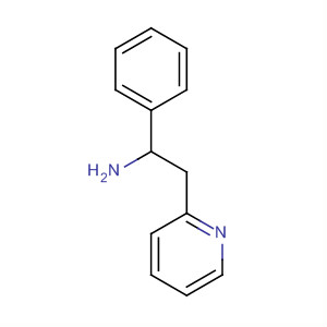 1-苯基-2-(吡啶-2-基)乙胺结构式_61890-25-3结构式