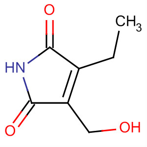 1H-pyrrole-2,5-dione,3-ethyl-4-(hydroxymethyl)-(9ci) Structure,61892-72-6Structure