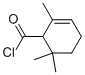 2-Cyclohexene-1-carbonyl chloride,2,6,6-trimethyl-(9ci) Structure,61899-99-8Structure