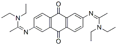 N’,n’’’-[(9,10-dihydro-9,10-dioxoanthracene)-2,6-diyl ]bis[n,n-diethylacetamidine] Structure,61907-23-1Structure