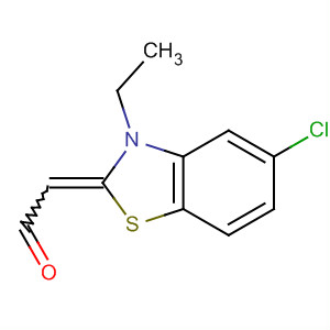 -(9CI)(5-氯-3-乙基-2(3H)-苯并噻唑)-乙醛结构式_61923-31-7结构式