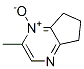 5H-cyclopentapyrazine,6,7-dihydro-2-methyl-,1-oxide(9ci) Structure,61928-78-7Structure