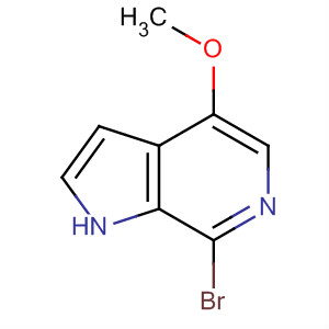 7-Bromo-4-methoxy-1h-pyrrolo[2,3-c]pyridine Structure,619331-35-0Structure