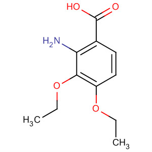 2-氨基-3,4-二乙氧基苯甲酸结构式_61948-72-9结构式
