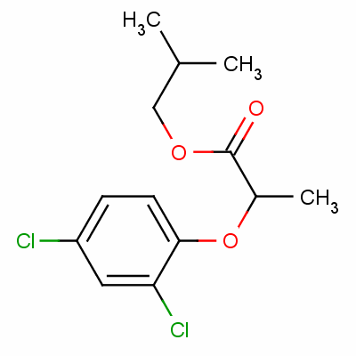 Isobutyl 2-(2,4-dichlorophenoxy)propionate Structure,61961-11-3Structure