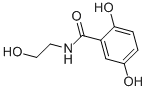 2,5-Dihydroxy-N-(2-hydroxyethyl)benzamide Structure,61969-53-7Structure
