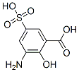 3-氨基-5-磺基水杨酸结构式_6201-86-1结构式