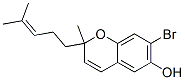 2-甲基 -2-(4-甲基-3-戊烯)-7-溴-2H-1-苯并吡喃-6-醇结构式_62042-44-8结构式
