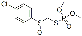 Thiophosphoric acid s-[[(4-chlorophenyl)sulfinyl ]methyl ]o,o-dimethyl ester Structure,62059-36-3Structure