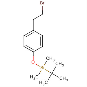 [4-(2-Bromoethyl)phenoxy](t-butyl)dimethylsilane Structure,620600-61-5Structure