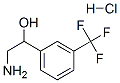 2-氨基-1-(3-三氟甲基苯基)-乙醇盐酸盐结构式_62064-75-9结构式