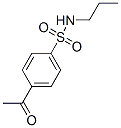 4-乙酰基-N-丙基苯磺酰胺结构式_620986-48-3结构式