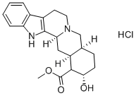 萝芙素盐酸盐结构式_6211-32-1结构式