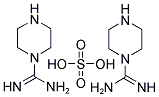 哌嗪-1-甲脒半硫酸盐结构式_62122-69-4结构式
