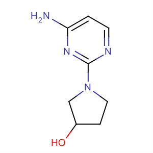 1-(4-氨基嘧啶-2-基)吡咯烷-3-醇结构式_62122-80-9结构式