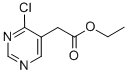 4-Chloro-5-pyrimidineacetic acid ethyl ester Structure,6214-47-7Structure