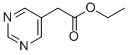 5-Pyrimidineacetic acid ethyl ester Structure,6214-48-8Structure